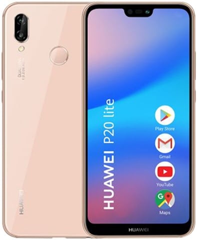 Huawei P20 Lite Dual Sim 64GB Sakura Rosa, Livre C - CeX (PT